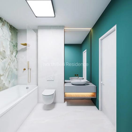 Apartament de lux cu 3 camere cu grădină privată, Complex Rezidențial NORTH BERI - 8