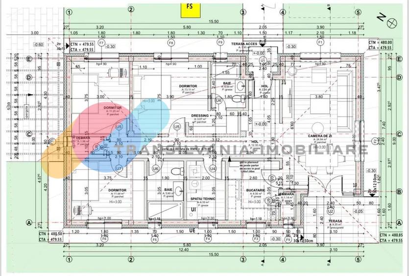 Casa pe un singur nivel + pod amenajabil, 170 mp utili, Chinteni - 10