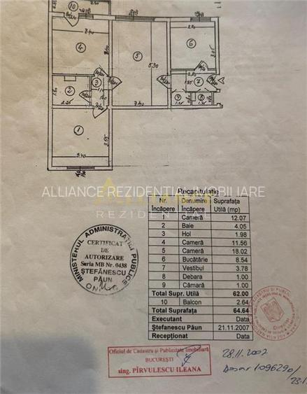 5 MINUTE METROU DRISTOR - 3 CAMERE - SECTOR 3 - 11