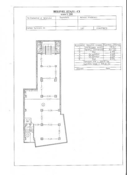 Ultracentral, spatiu comercial cu destinatie specifica, 350 mp. - 13