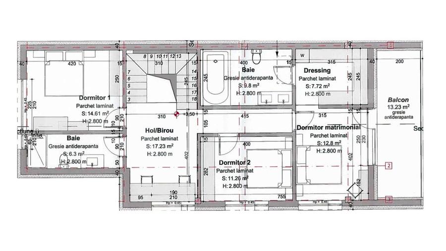 Casa moderna cu teren generos 655 mp si 166 mp utili in zona Marasti - 5