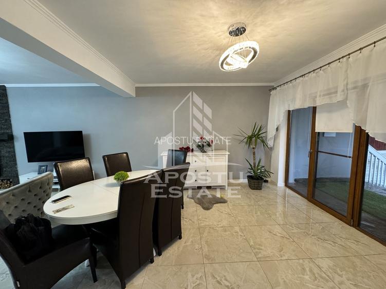 Duplex cu 4 camere si gar, P+1+M,mobilat si utilat, utilitati complete - 4