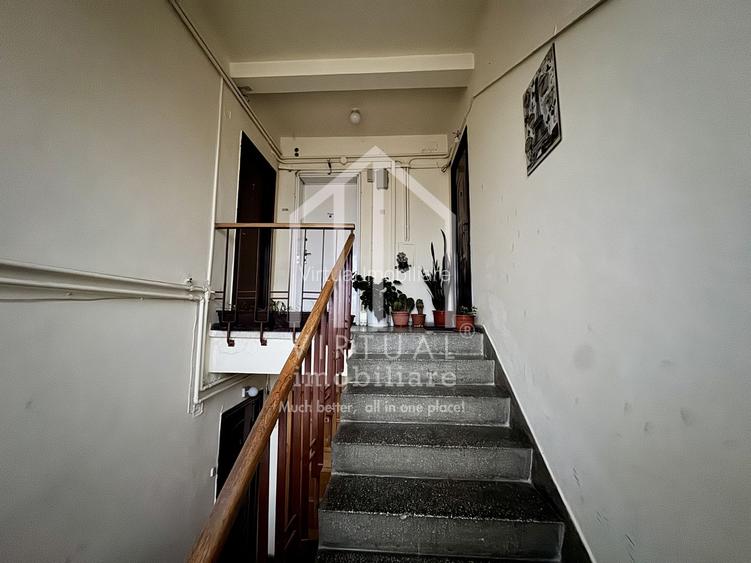 Apartament cu 2 camere, 47mp utili+balcon, acoperis refacut, V. Aaron - 12