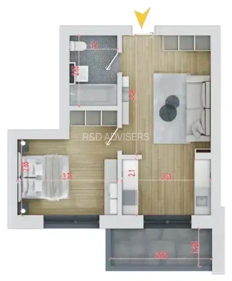 Oferta Limitata Parcare Apartament 2 Camere Bloc Nou Nicolae Teclu - 4