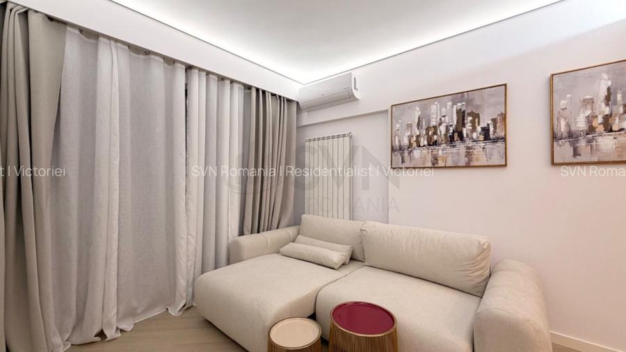 REA1022514 Apartament 3 camere 2 parcari Cortina North Pipera - 3