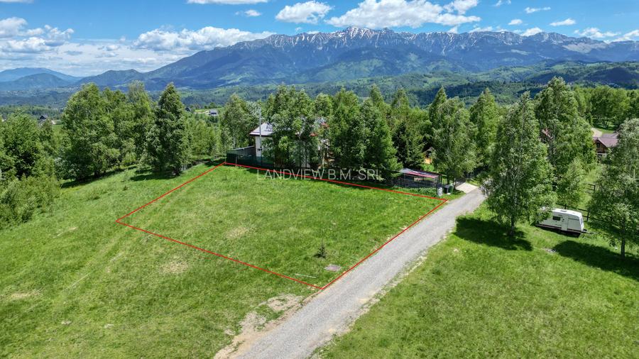 Teren intravilan 1000 mp in satul Pestera, Comuna Moieciu la 12 km de Bran - 3