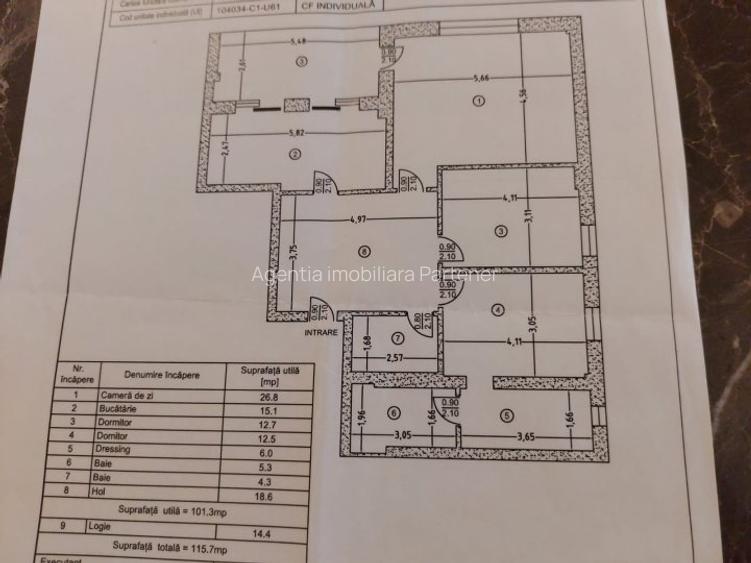 Penthouse Pitesti UltraCentral , mobilat / utilat Premium + Garaj ! - 20