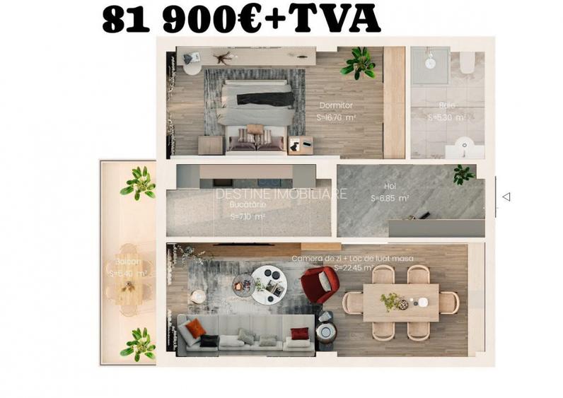 Proiect NOU - Apartamente de vanzare - Valea Lupului Bloc 4 etaje cu lift - 3