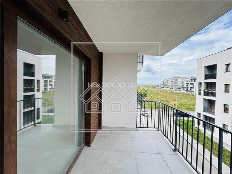 Apartament de vanzare in Sibiu - 2 camere, balcon mare - bloc cu lift - 9