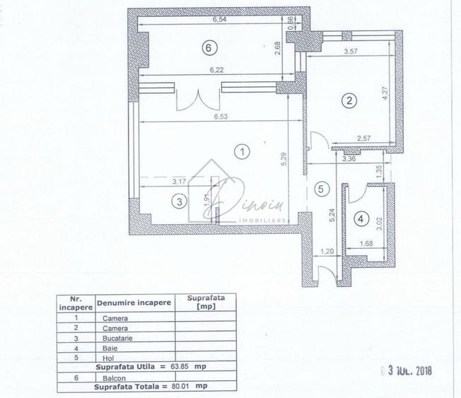 Green Vista Pipera I Apartament 2 camere mobilat utilat 80mp I COM 0% - 2