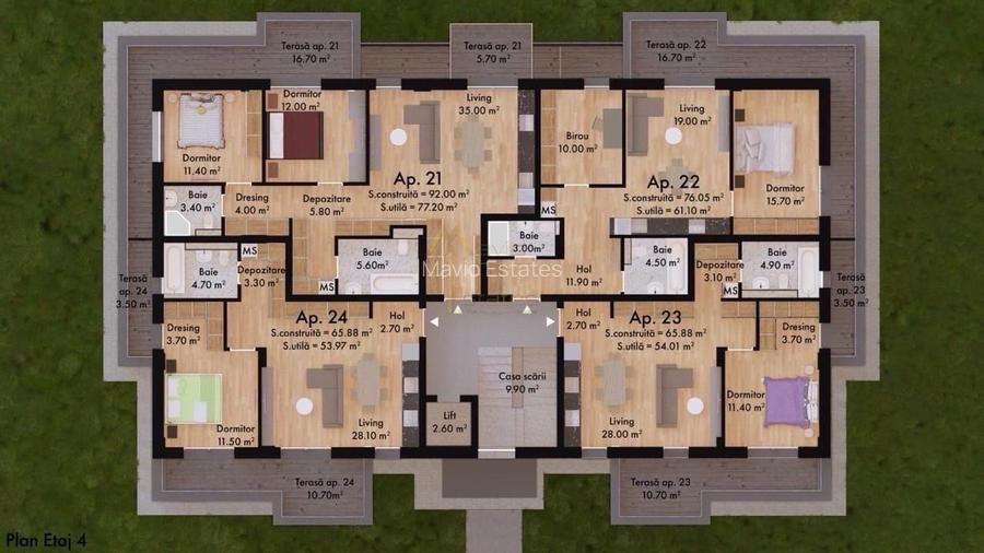 Satu Mare, Micro 17, Penthouse in complex nou - 3