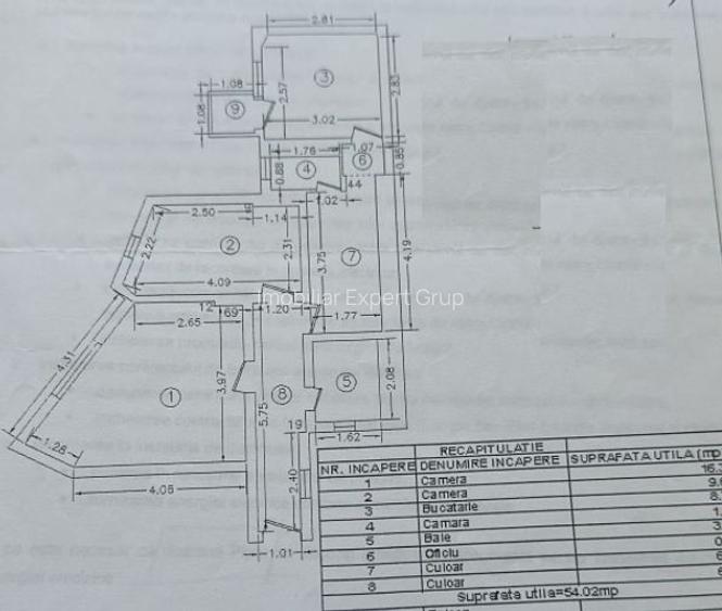 Dacia, Mosilor, parter inalt, 3 cam , 65mp utili pentru birouri,cabinete - 22