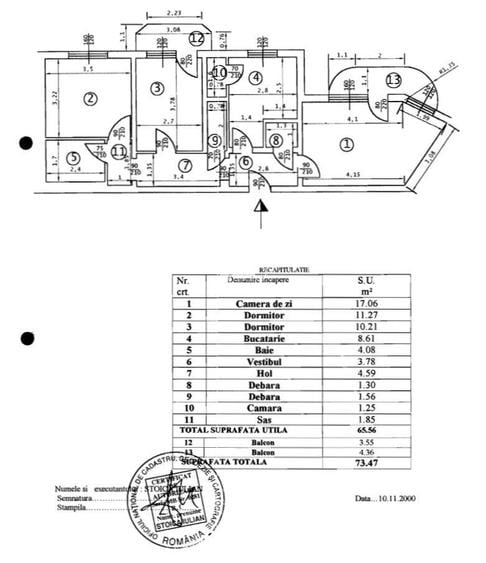 Apartament 3 camere decomandat | Berceni – Apărătorii Patriei | 2 min metro - 7