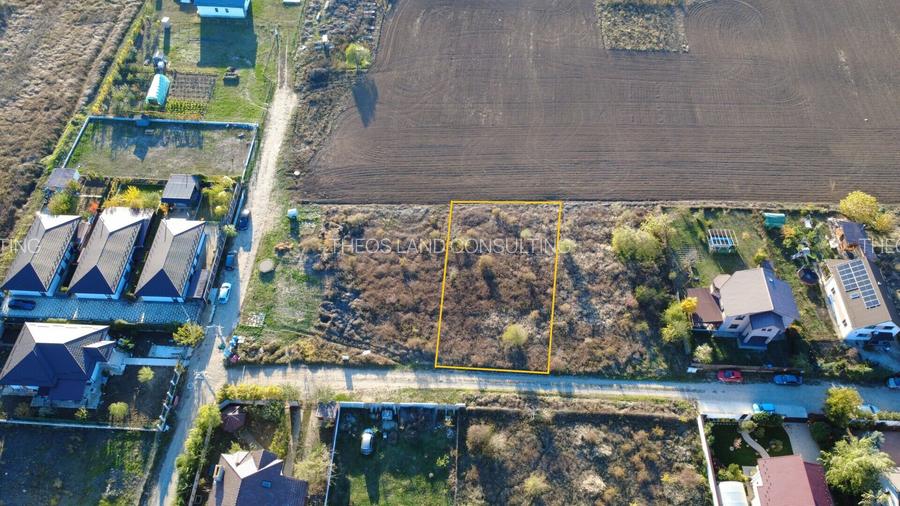 Teren casa - Balotesti 735 mp intravilan Sos. Unirii 291 - 3