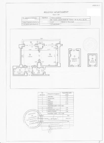 De Vanzare Apartament 2 camere Vasile Lascar - Armeneasca sector 2 - 9