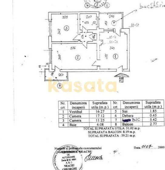 OPORTUNITATE | APARTAMENT 2 CAMERE | CALEA MOSILOR | BLOC 1982 - 1