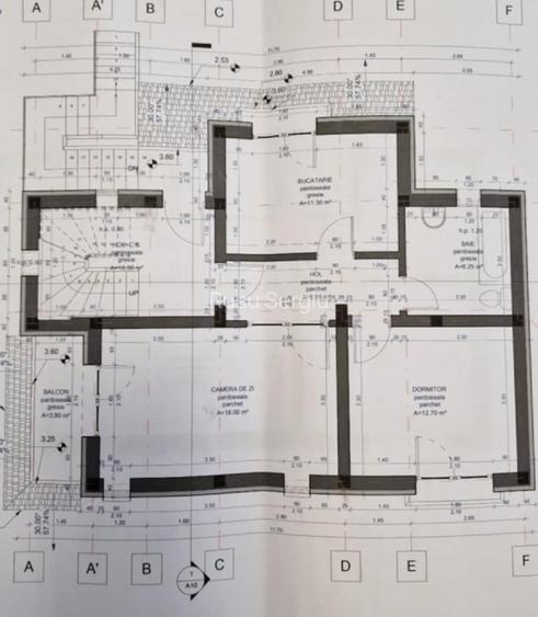 Apartament 2 camere 54 mpu.  plus balcon, parcare, bloc tip vilă, etaj 1 și 2 - 5