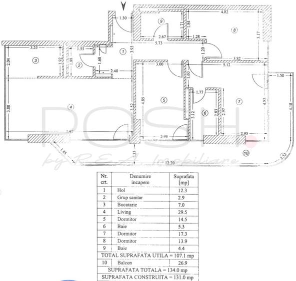 4 camere în One Lake Club lângă Promenada Mall - 15