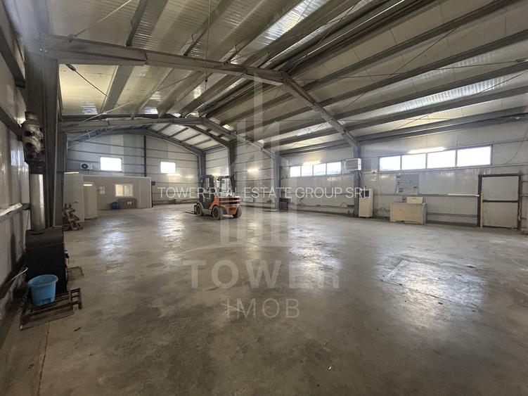 Hală Industrială Modernă 300 mp – Birou, Curent Trifazic și Acces Securizat - 4