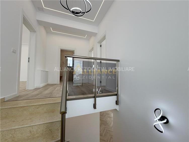 Vila individuala P+1E cu finisaje de lux - 4 camere 3 bai - 540mp teren - 9