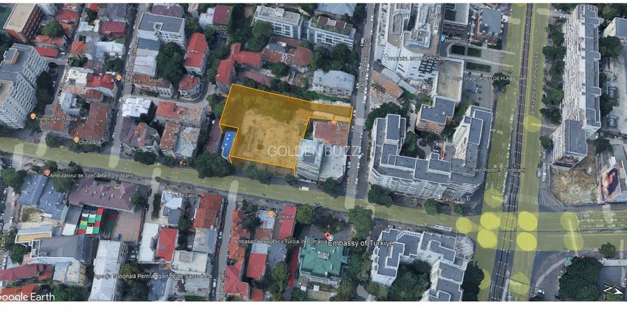 Teren 2.500 m² cu dublă deschidere – Calea Dorobanți - 2