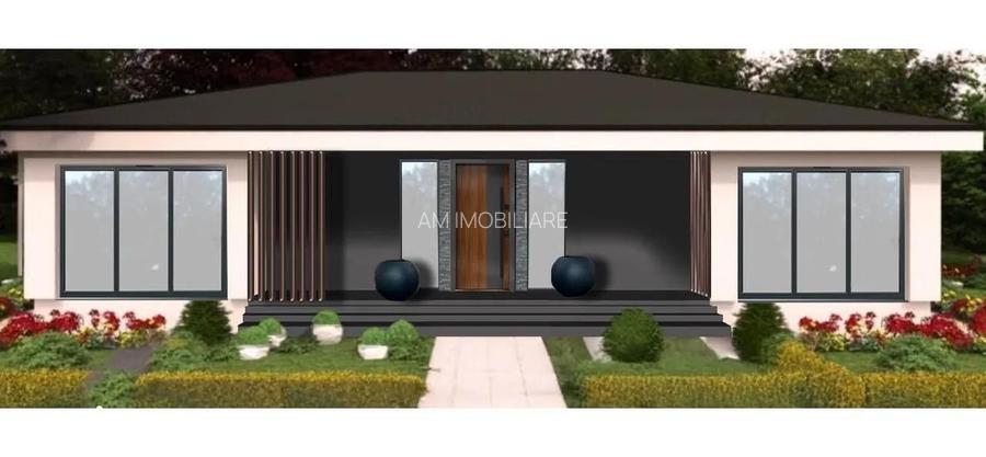 CASA INDIVIDUALA DOMNESTI, TOATE UTILITATILE, TEREN 400 MP, COMIS 0% - 8