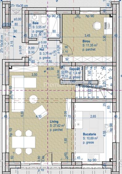 Casa individuala cu compartimentare excelenta si teren generos, Chinteni  - 9