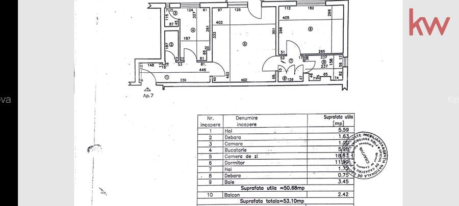 2 Camere – Etaj 1 – Zona Orizont | Preț atractiv | Ideal investiție sau locuință - 2
