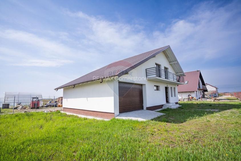 Casă nouă P+M, 160 mp utili | 1.000 mp teren | Bradu – 10 min Pitești - 21