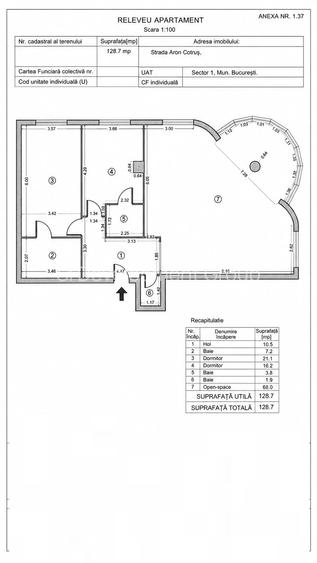 Cartierul Francez - Apartament 3 camere | Renovat Integral 128 mp | Mobilat - 19