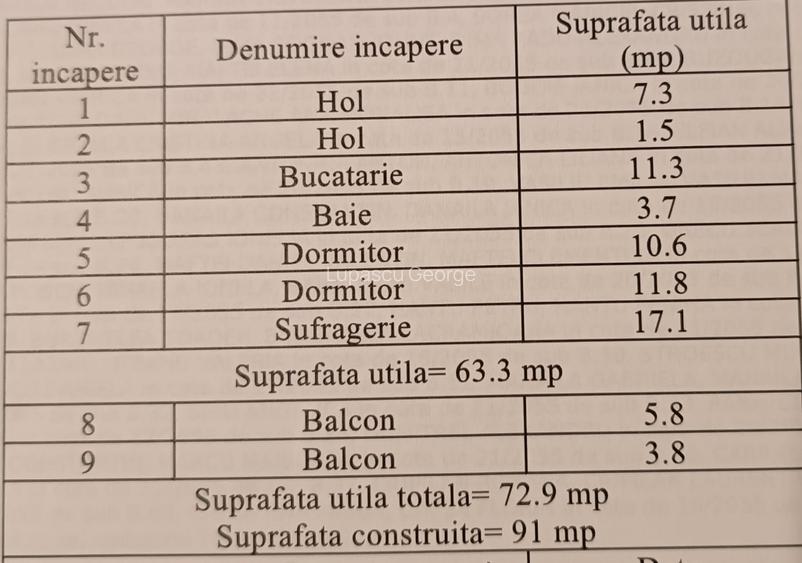 Apartament 3 camere de vanzare - 13