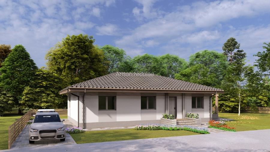 Casa Parter Izvorani, 105 mp utili, teren 650 mp, personalizabila - 5