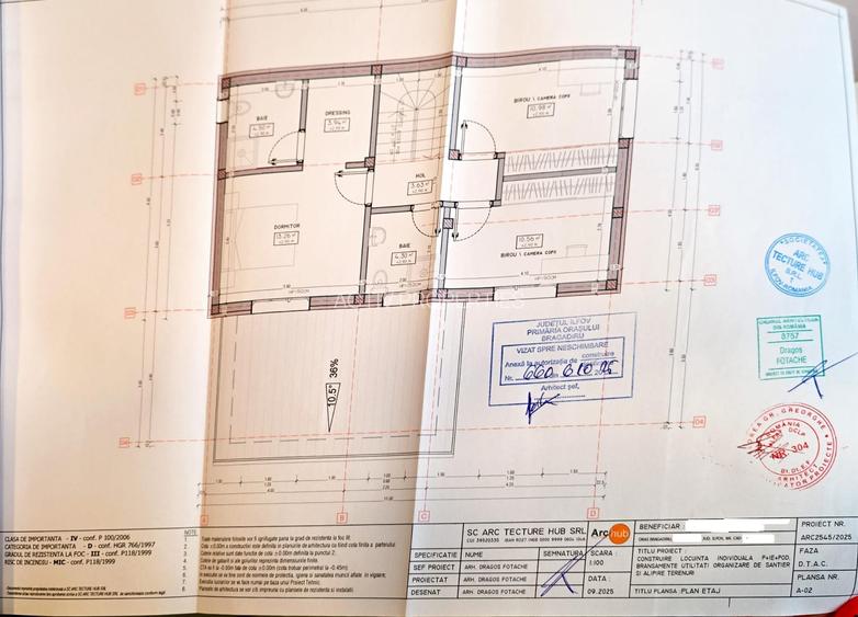 Vila individuala 2026,P+1+pod,su 150mp,300mp teren,terasa,3 dormitoare,3 bai - 9