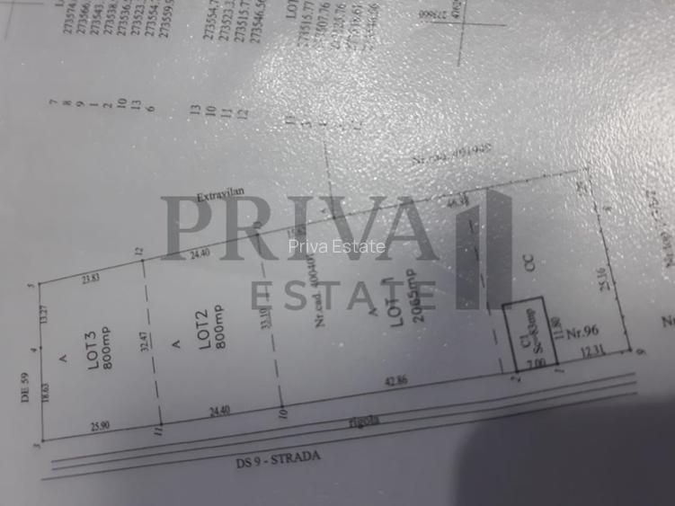 Teren intravilan casa de vacanță, 800, 2 fs, Surduc - 5