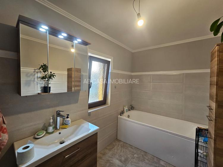 Duplex nou, 5 camere, P+E, cu perete despărțitor dublu, Dumbrăvița, comision 0% - 25