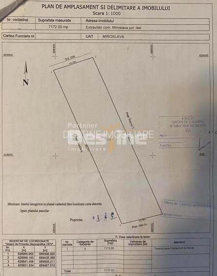 COMISION 0% Valea Ursului, TEREN EXTRAVILAN 7172 mp, 16 euro/mp - 2