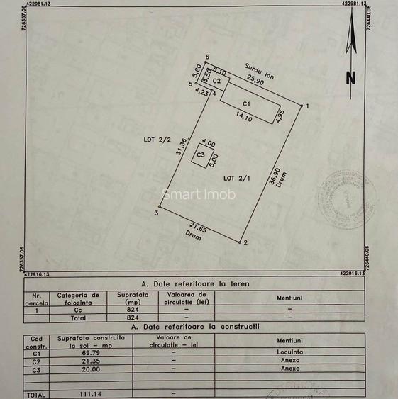 De vânzare casa cazasu 824 mp - 3