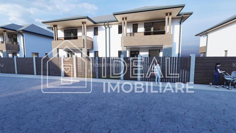 Duplex Modern cu 4 camere si gradina, In Selimbar - 9