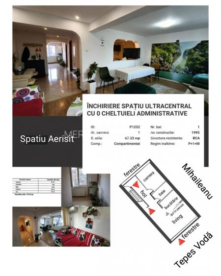 Închiriere Spațiu Ultracentral cu 0 cheltuieli administrative - 18