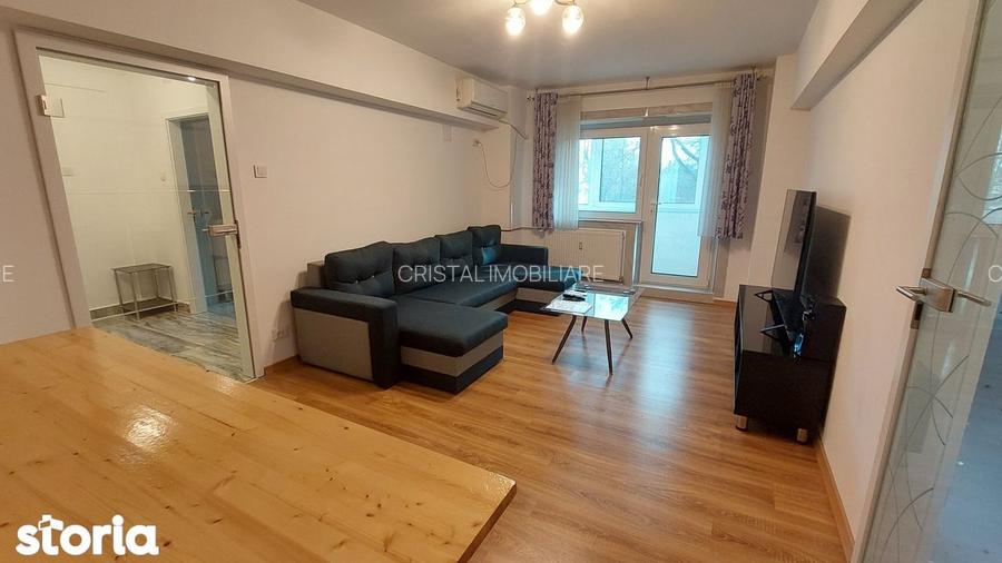 Apartament 2 camere renovat 2022, etaj 2/7, balcon închis,  Metrou Titan 2 min - 8