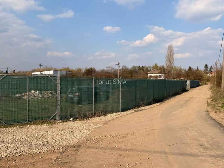 Teren 1700 mp de închiriat Clinceni Bragadiru acces camioane A0 container - 12