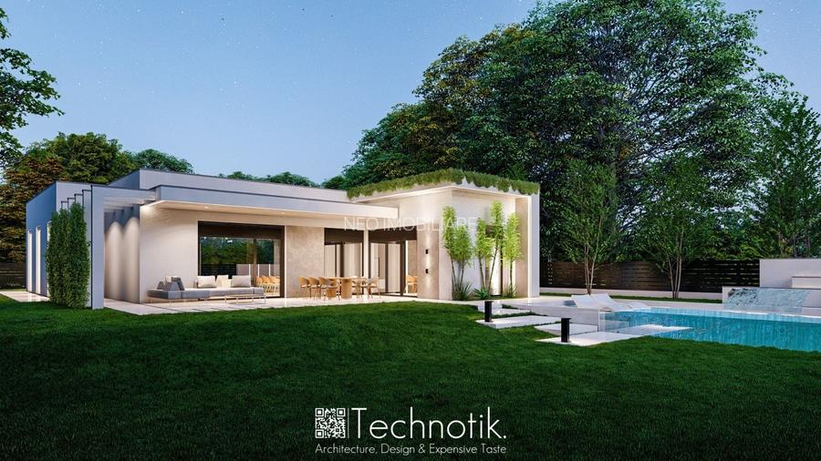 Arhitectura Moderna - Eleganta Pe un Singur Nivel - Luxury - 12