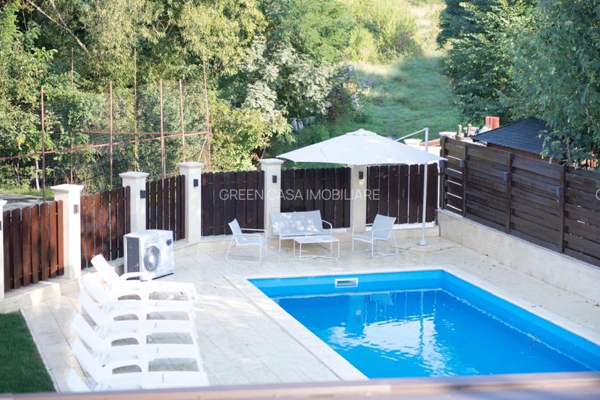 Casă superfinisată, complet mobilată, cu piscină încălzită – 5 camere, 5 băi - 2
