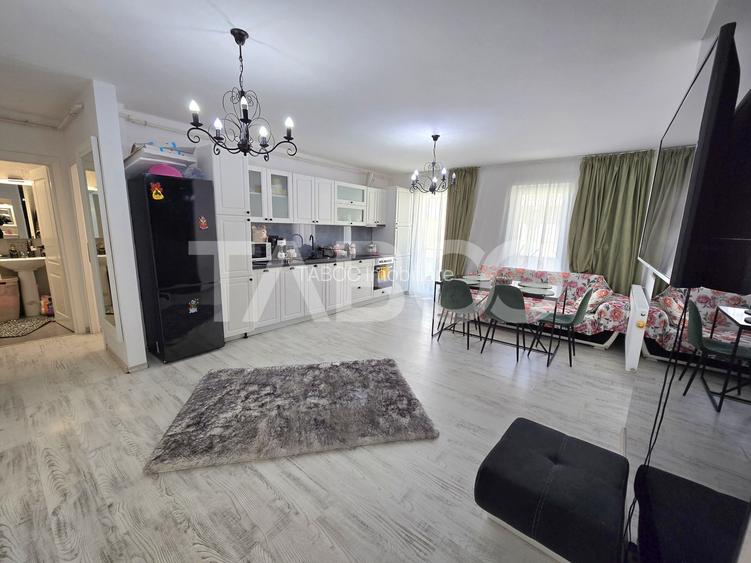 Apartament decomandat 3 camere 2 bai balcon lift City Residence Sibiu - 9