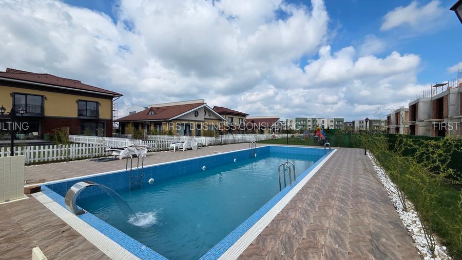 VILE P+1, 4 camere+Teren 250 mp.zona Otopeni, COMPLEX CU PISCINA-COMISION 0% - 20