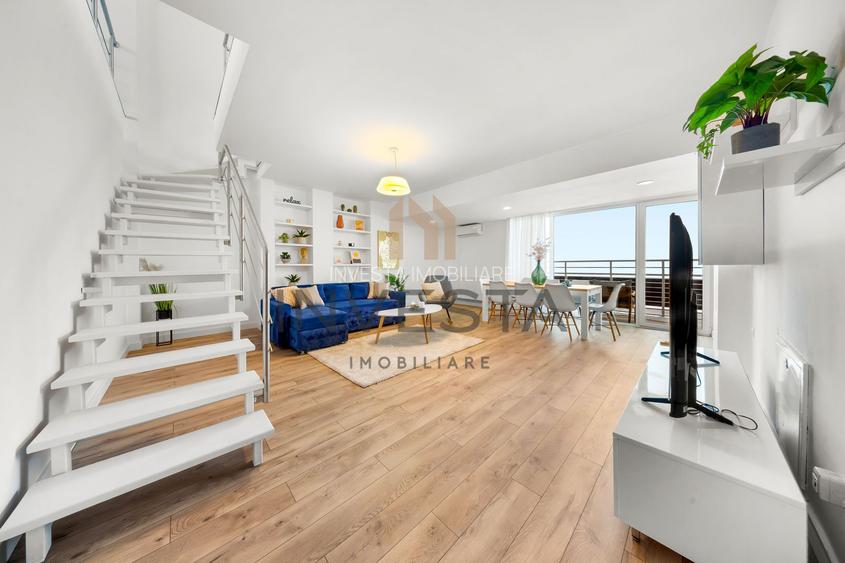 Penthouse de lux pe 2 nivele cu 4 terase in Buna Ziua! - 2