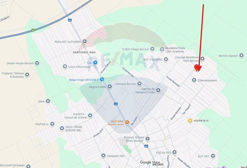 Teren 912mp de vanzare in Berceni / Strada Zanelor (2 loturi) - 6