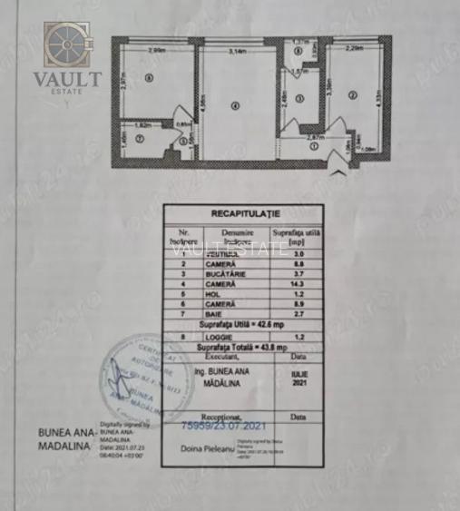 Apartament 3 camere Militari-Apusului - 10