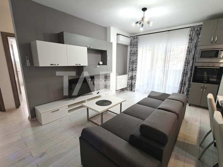 Apartament modern 3 camere - mobilat si utilat - balcon si parcare - 2