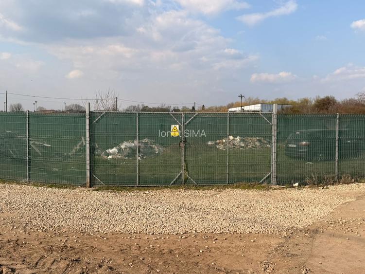 Teren 1700 mp de închiriat Clinceni Bragadiru acces camioane A0 container - 11